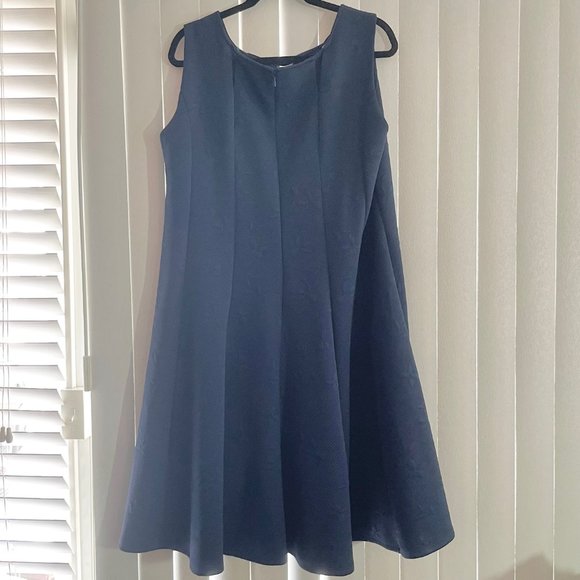 Ryan Mitchell plus size dress Size 2X Navy Blue Women's - Picture 3 of 6